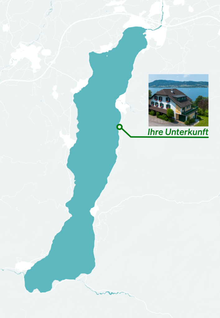 Unterkunft-Blick-am-See-Attersee-Fahrrad-Urlaub